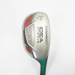 Adams Idea A3 Boxer 19° 3 Iron Hybrid Regular Flex Prolaunch Red Ht 1005835 Fair