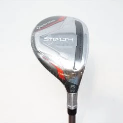 New TaylorMade Stealth Rescue 26° #5 Hybrid 39.75" Stiff Flex Tensei Blue 80