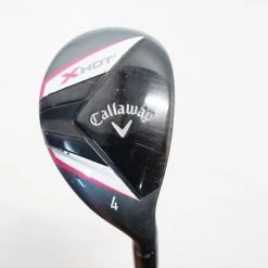 Callaway X-Hot 22° 4 Hybrid Ladies Flex Stock Shaft 1008127 Good