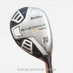 Tour Edge Bazooka Ht Max-D 25° 5H Hybrid Uniflex Flex Stock Shaft 1013420 Fair
