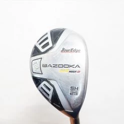 Tour Edge Bazooka Ht Max-D 25° 5H Hybrid Uniflex Flex Stock Shaft 1013422 Fair