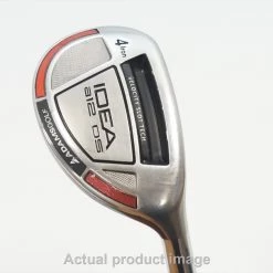 Adams Idea A12 Os 22° 4 Iron Hybrid Regular Flex Prolaunch Blue G 1013589 Good