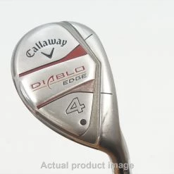 Callaway Diablo Edge 24° 4 Hybrid Ladies Flex Stock Shaft 1014084 Good