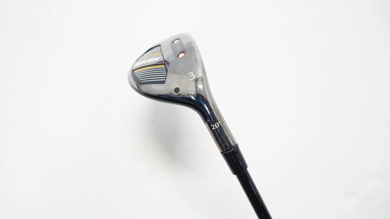 Callaway Mavrik Pro 20° 3 Hybrid Stiff Flex Hzrdus Rdx Smoke 1014221 Excellent - Image 2