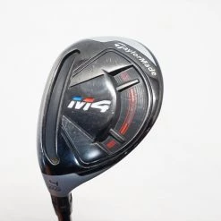 Taylormade M4 Rescue 22° 4 Hybrid Stiff Flex Atmos 1014233 Fair Left Hand Lh