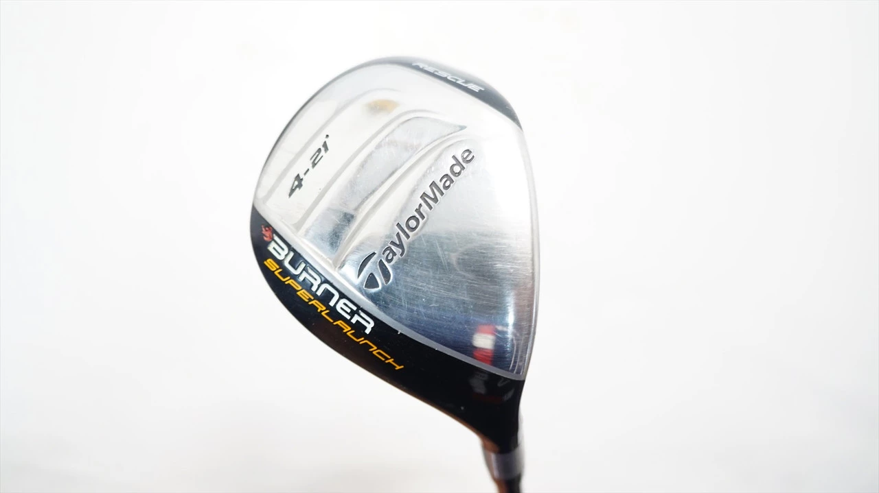 Taylormade Burner Superlaunch Rescue 21° 4 Hybrid Stiff Flex Reax 60 1014510