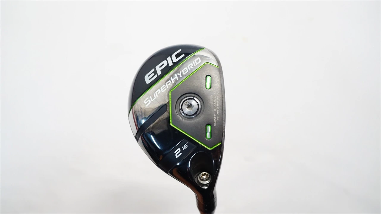 Callaway Epic Super Hybrid 16° 2 Hybrid Regular Steelfiber Fc75 1014562 Mint