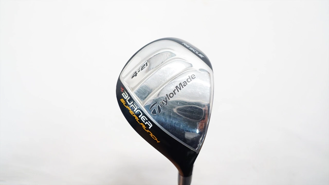 Taylormade Burner Superlaunch Rescue 21° 4 Hybrid Stiff Reax 60 1014584 Mint